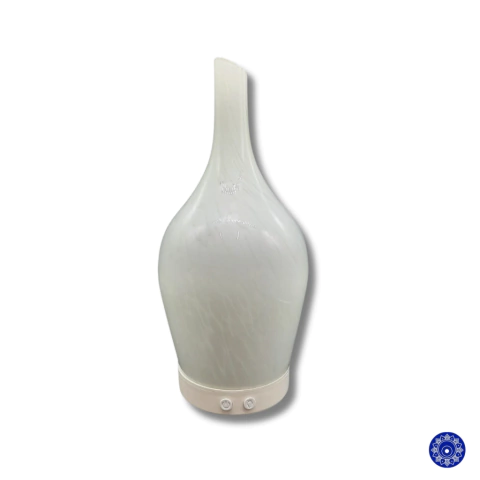 Umidificador de Vidro Branco