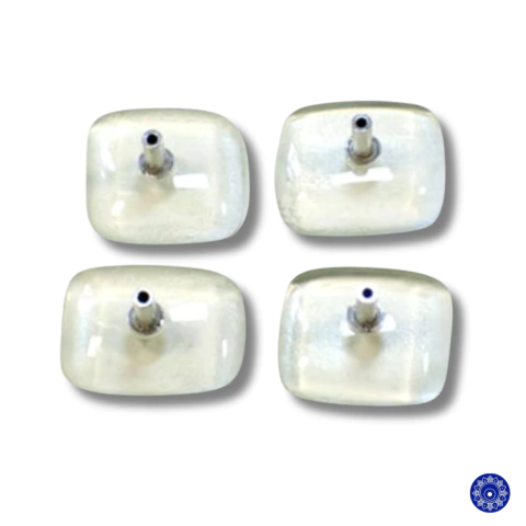 Incensário de Vidro Mini Cristal Energético C/24