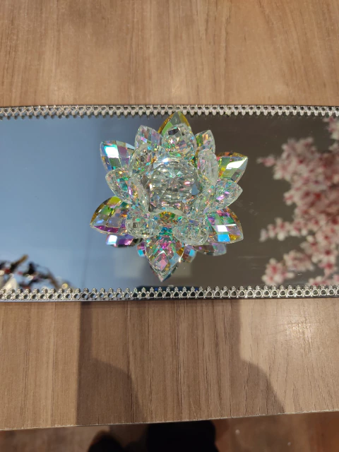 Flor De Lótus de Cristal Furta Cor - comprar online