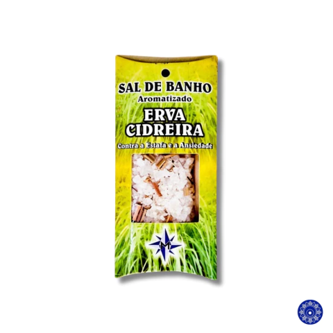 Sal de Banho Aromatizado Erva Cidreira 100g