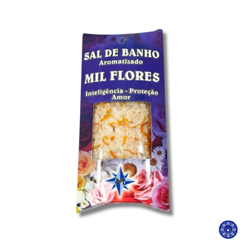 Sal de Banho Aromatizado Mil Flores 100g