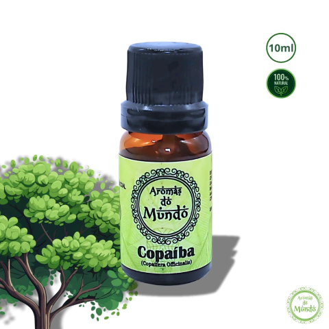 Óleo Essencial Aromas do Mundo Copaíba 10ml
