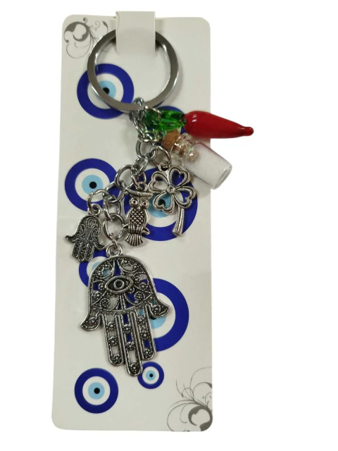 Chaveiro Olho Grego com Sal - comprar online