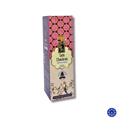 Incenso Massala Zed Black Sete Chakras