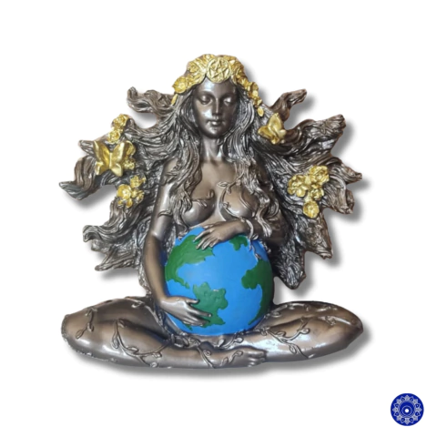 Enfeite de Resina Gaia Triluna Castor 17cm