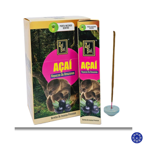 Incenso Massala Zedblack Amazonas Açai
