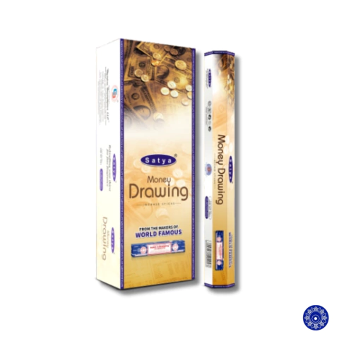 Incenso Indiano Satya Hexagonal Atrai Dinheiro