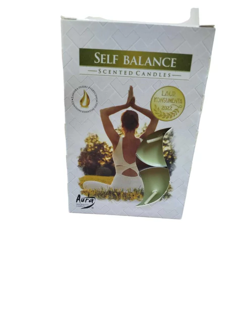 Velas aromáticas com 6un - Self Balance (Auto equilíbrio)