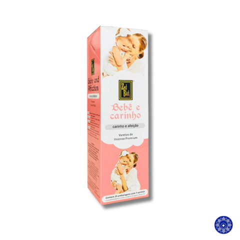 Incenso Indiano Zed Black Bebe e Carinho