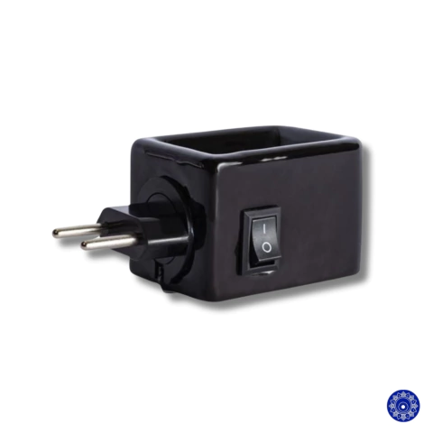 Recho Elétrico de Porcelana Preto