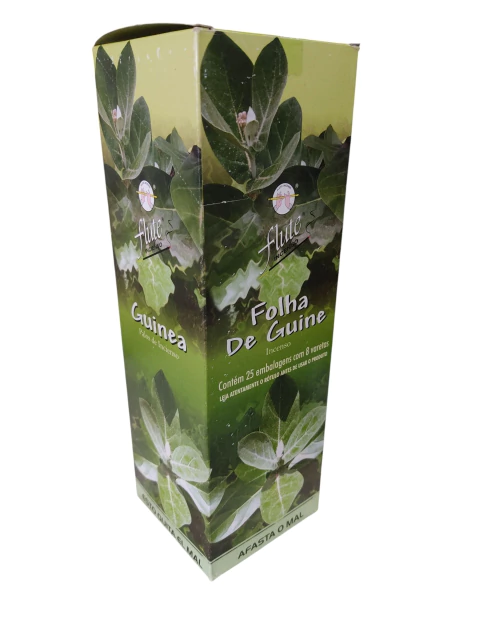 Incenso Indiano Flute Folha de Guiné - comprar online