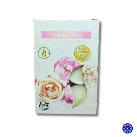Vela Aromática Special day (Dia Especial) C/6