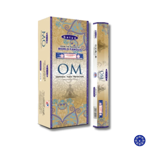 Incenso Indiano Satya Hexagonal Om
