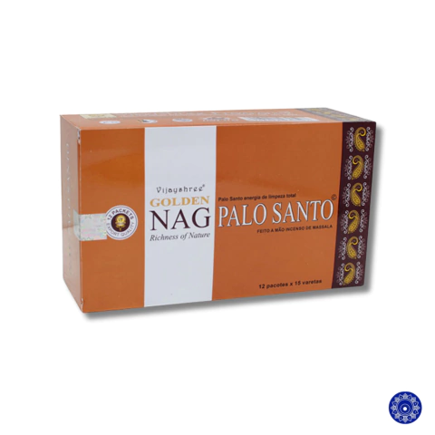 Incenso Massala Golden Nag Palo Santo