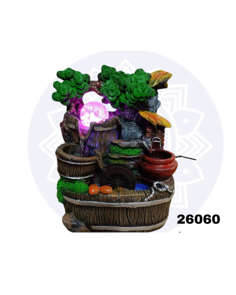 Fonte em Resina Média Paisagem 4 quedas - comprar online