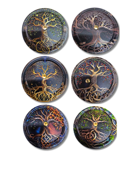 Incensário de Metal Árvore da Vida Diversos 11cm - comprar online