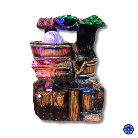 Fonte de Água em Resina Barril - P