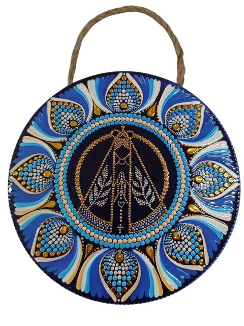 Mandala Decorativa de Porcelana Nossa Senhora Aparecida - comprar online