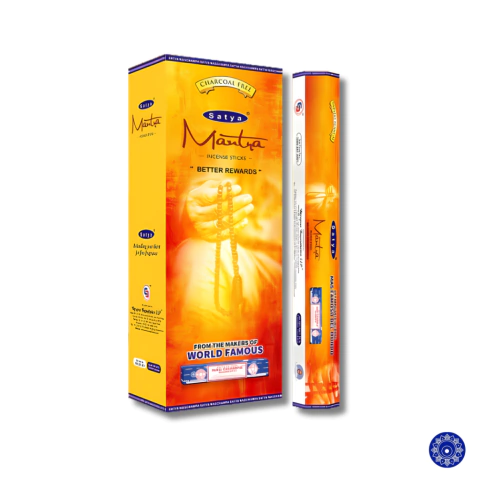 Incenso Indiano Satya Hexagonal Mantra