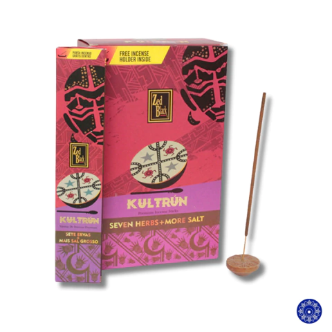 Incenso Massala Kultrun 7 Ervas + Sal Grosso