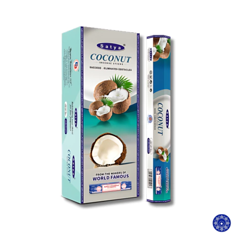 Incenso Indiano Satya Hexagonal Coco