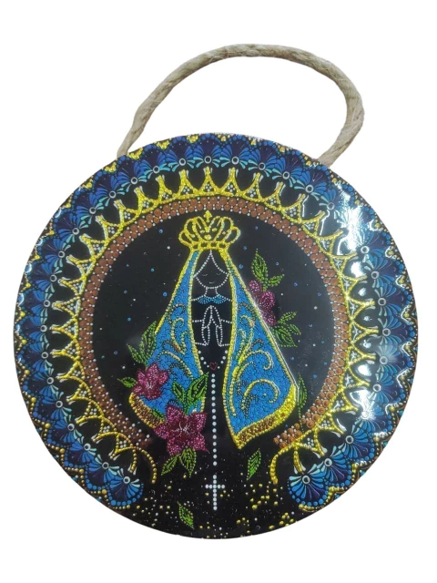 Mandala Decorativa de Porcelana Nossa Senhora Aparecida - comprar online