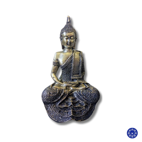 Enfeite de Resina Buda Meditando 28x16