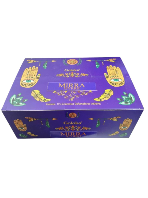 Incenso Goloka Defumador Mirra - comprar online
