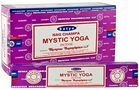 Incenso Massala Satya Mystic Yoga - comprar online