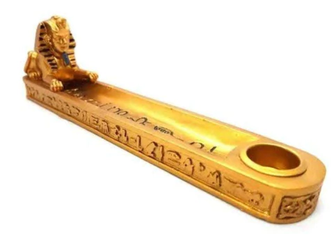 Incensário de Resina Dourado Egípcios - comprar online