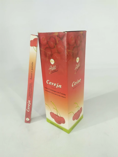Incenso Indiano Flute Cereja - comprar online