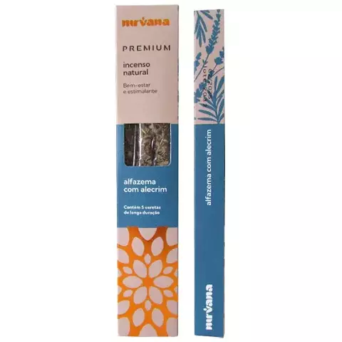 Incenso Natural Nirvana Premium Alfazema com Alecrim - comprar online