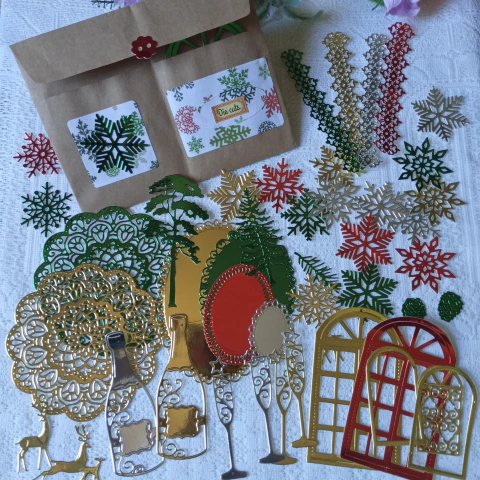 Kit Die cuts Natal 1
