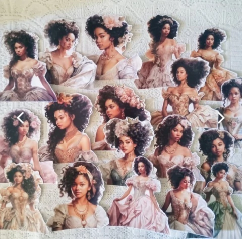 Kit Princesas negras 1