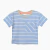 (6191) Remera Bebé Oversize Rayada - Jersey en internet