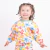 (5837) Buzo Beba Flores - Algodón Rústico