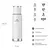 TERMO STANLEY ADVENTURE 1 L - POLAR BLANCO en internet