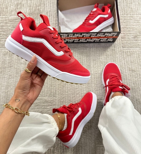 Vans ultrarange vermelho