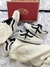 Vans knu creme/preto - loja online