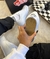 Vans Old Skool branco couro - Bruna Souza Calçados