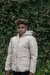 campera puffer simil cuero con piel por dentro - comprar online