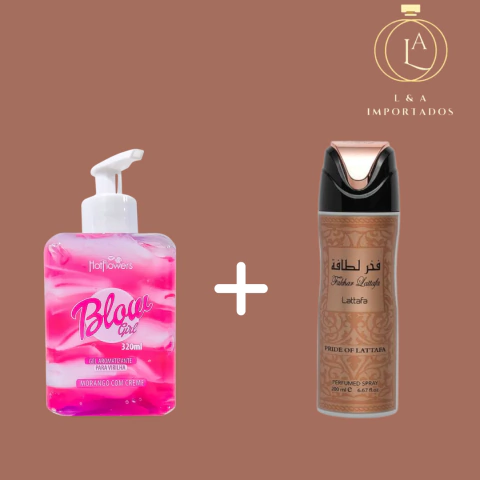 320ml Blow Girl + 200ml Spray Fakhar Rose
