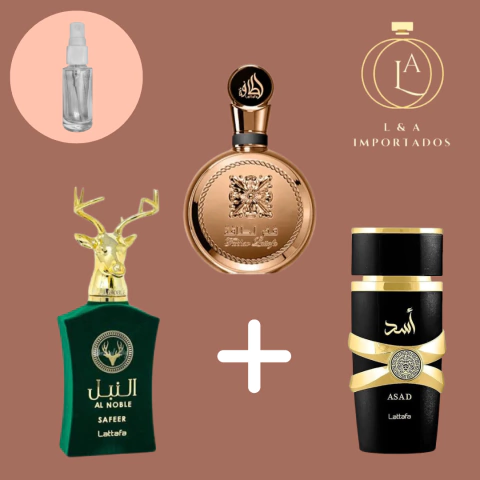 Combo de decant - Asad, Safeer, Fakhar Gold