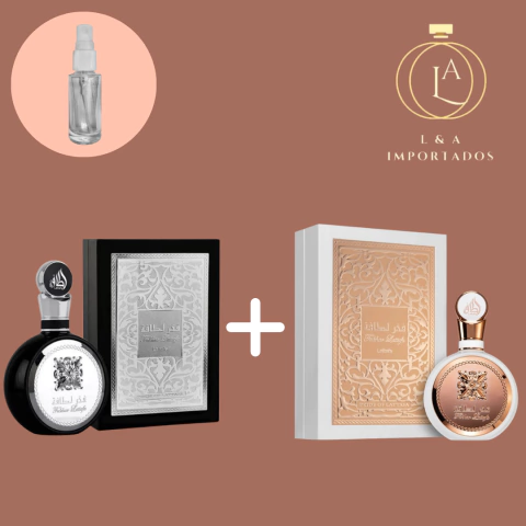 Combo Fakhar de casal - Decant Fakhar black + Fakhar rose