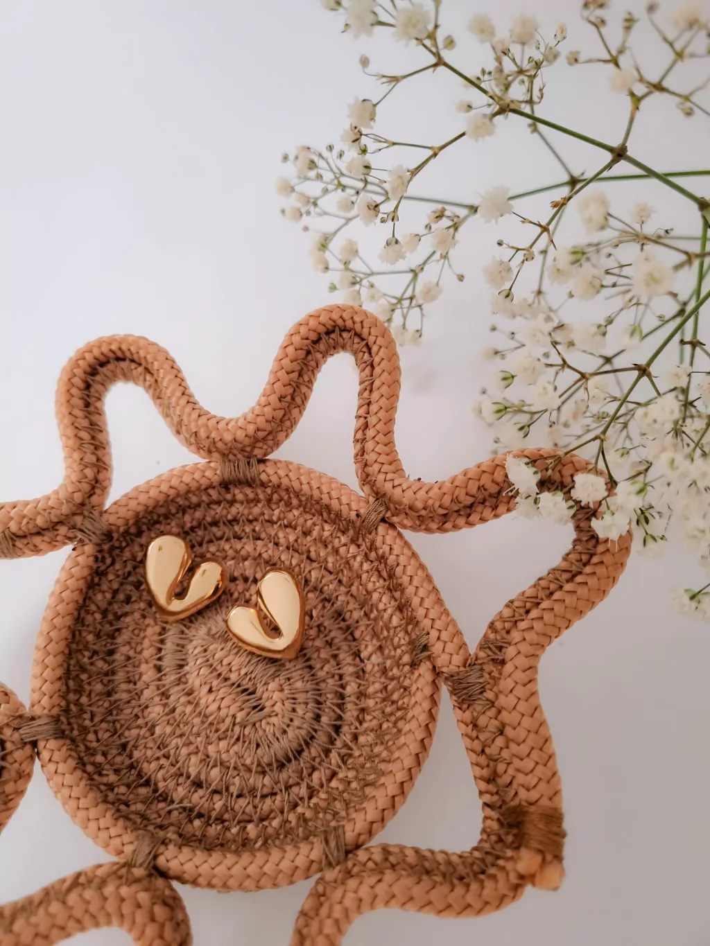 Brinco Coração Orgânico