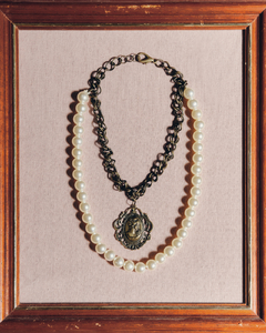 Colar Camafeu Ouro Velho - comprar online