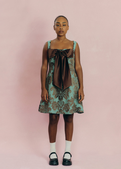 Vestido Chocolate com Menta - comprar online