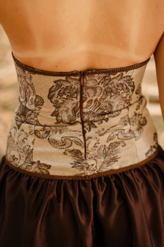 Vestido Camponesa - Fantasia Celeste