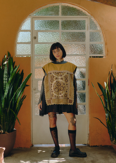 Vestido Tapeçaria Safari