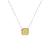 Colar Quadrado Yellow Fancy - comprar online